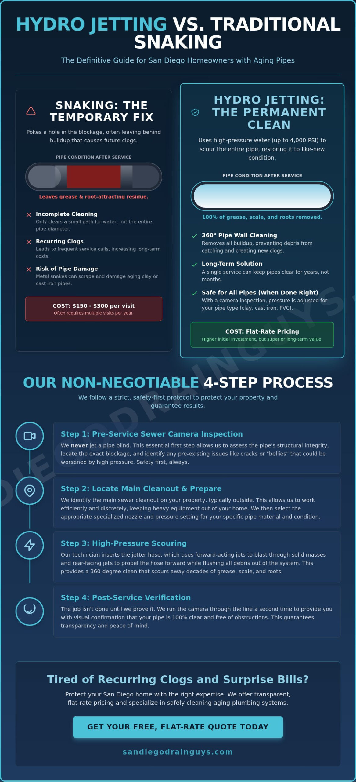 How to Choose a Hydro Jetting Company: A San Diego Homeowner’s 2026 Guide