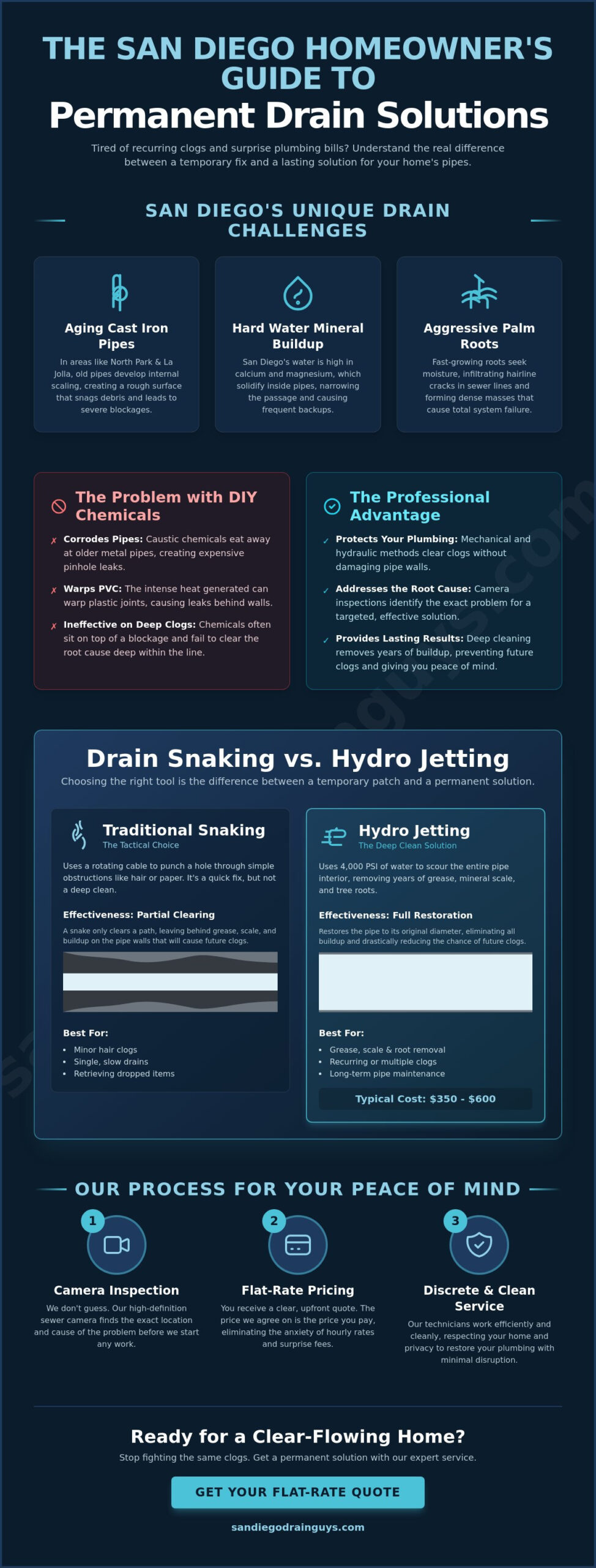 Professional Drain Cleaning in San Diego: The 2026 Homeowner’s Guide