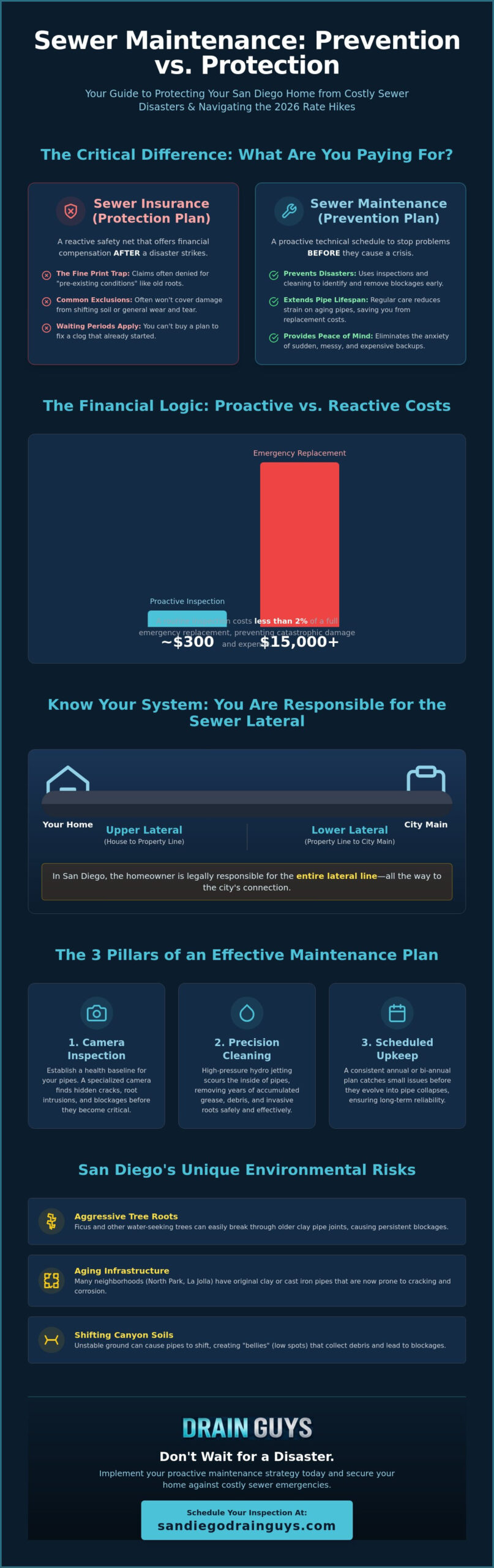 Sewer Line Maintenance Plan: The 2026 Homeowner’s Guide to Preventing Costly Repairs