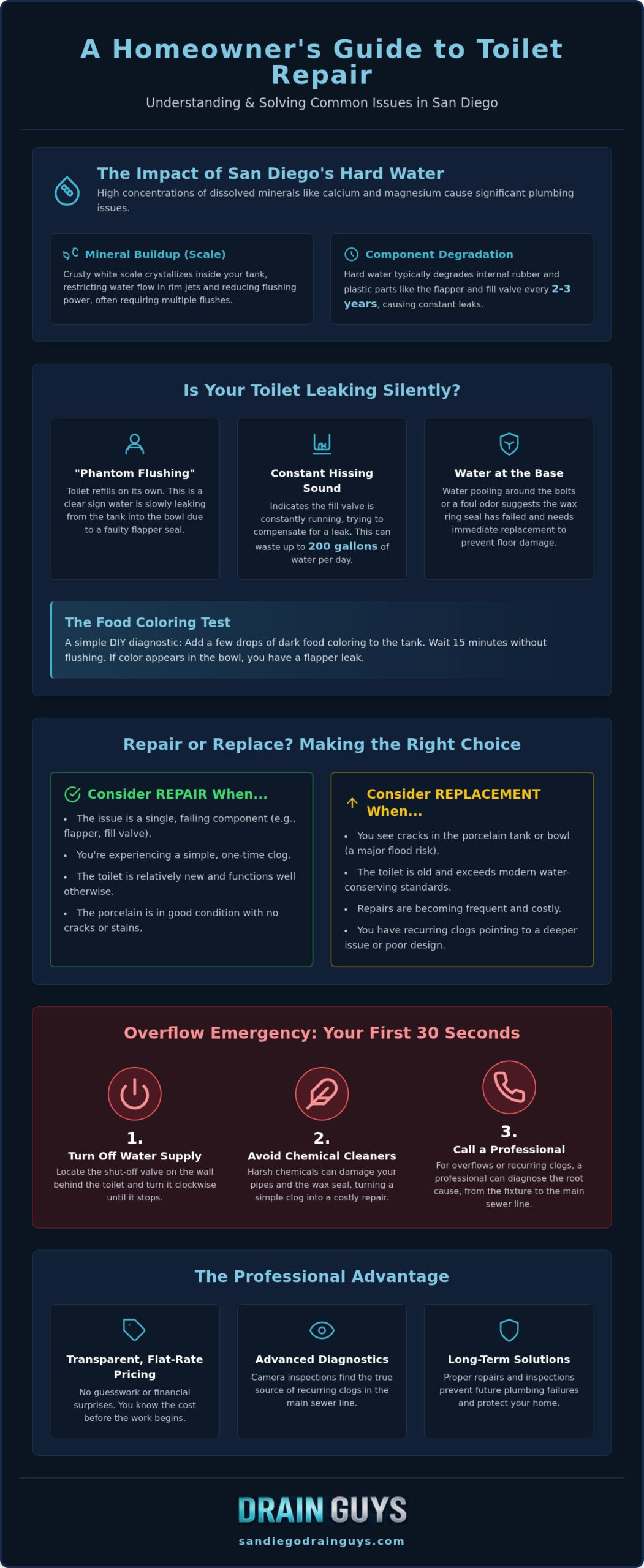 Expert Toilet Repair in San Diego: Solutions for Every Clog and Leak